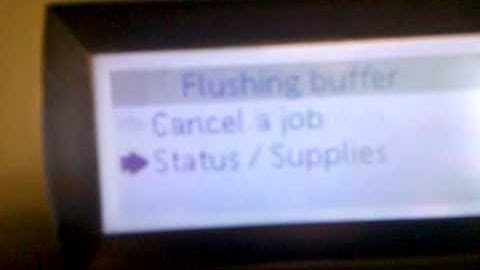 Flushing Buffer
