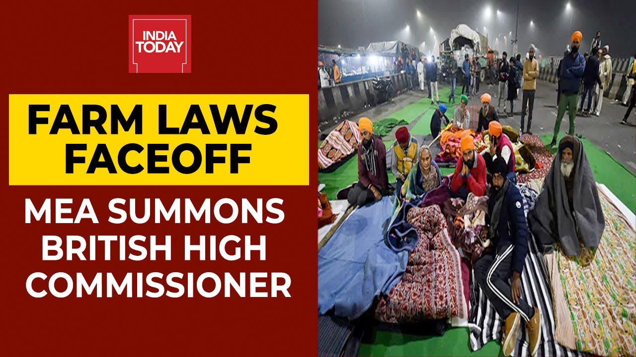 MEA Summons British Envoy Over Discussion Over Farm Laws Debate In UK Parliament| Breaking