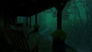 Hypnotic Mountain Thunderstorm Sounds for Deep Sleep and Meditation