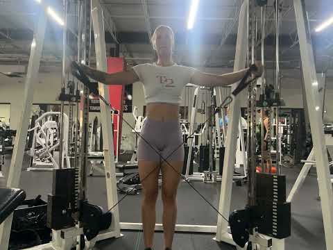 T2T Cable Cross Body Lateral Raises