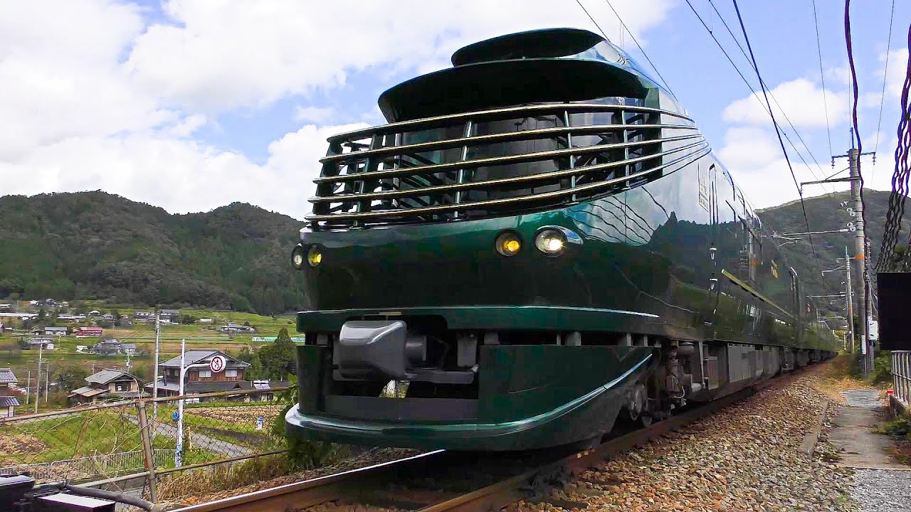 さじの　トワイライトエクスプレス 4K版 87系トワイライトエクスプレス瑞風 和知～安栖里 20211023