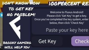 Tutorial on how to get fluxus key 100 PERCENT REAL!!