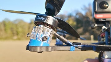 Flight Testing ADAMM (Adjustable Direction Angled Motor Mounts) - FPV Drone 7"