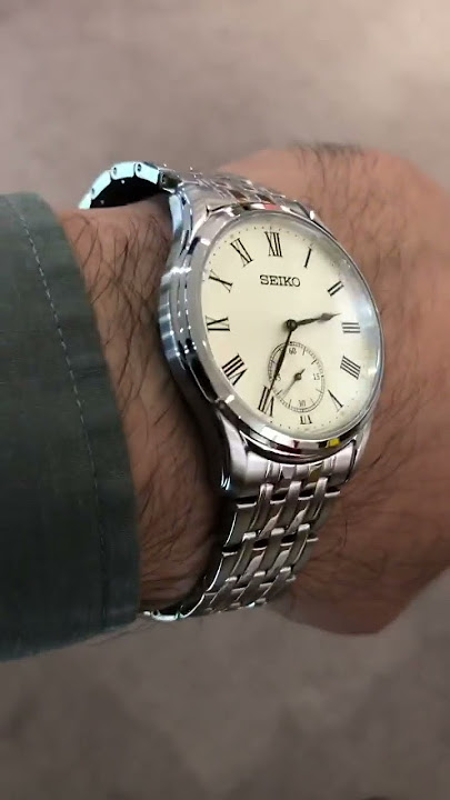 Seiko Classic Dress Men's Stainless Steel Bracelet Watch | SRK047P1 | #shorts #watch #seiko #watches
