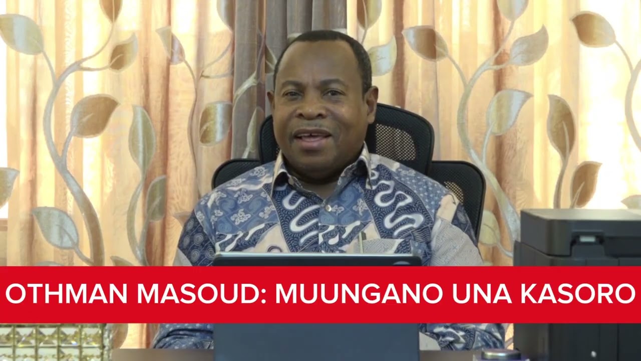Je, ni kweli Othman Masoud hautaki muungano wa Tanganyika na Zanzibar? Msikilize mwenyewe afunguka!