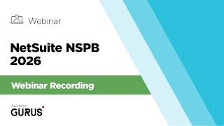 NetSuite NSPB Features Webinar | July 2026