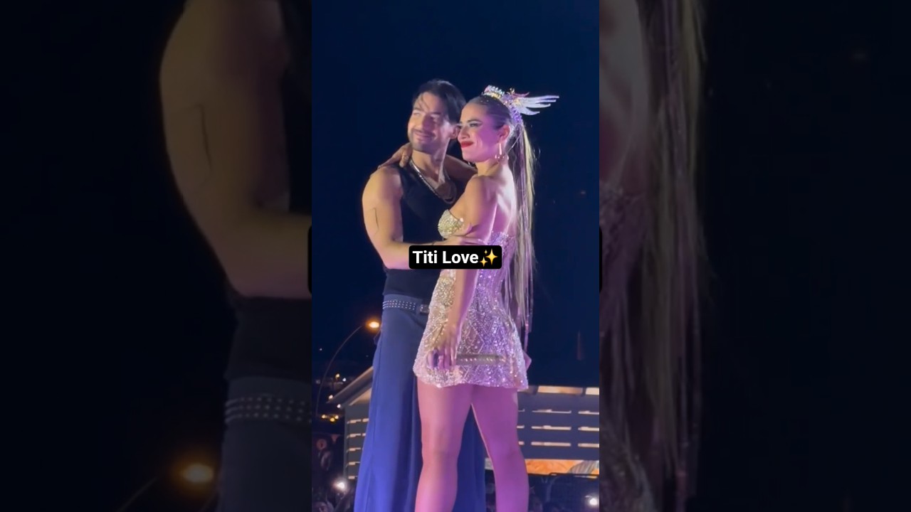 Charly y Yeimy😍😍/ #lareinadelflow #yeimymontoya #carlostorres #concert #lrdf #love