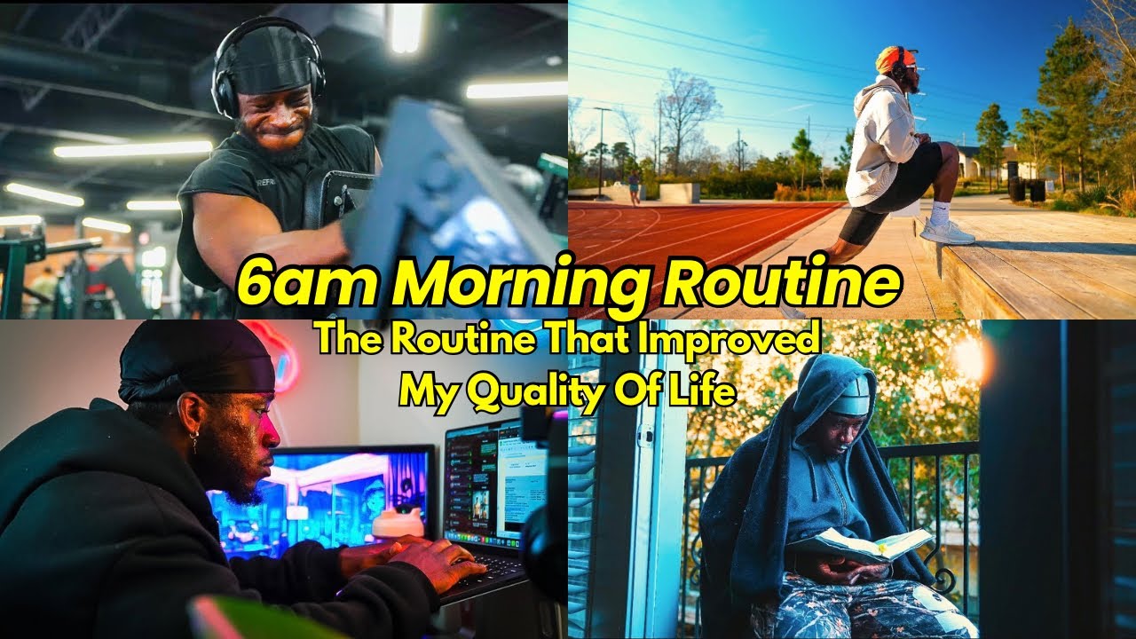 The 6am Morning Routine That Helped Improve My Quality Of Life - YouTube