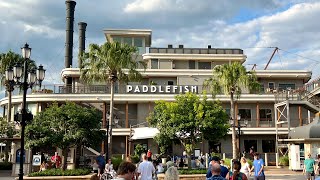 Eating at the Paddlefish Restaurant at Disney Springs | Restaurant Review