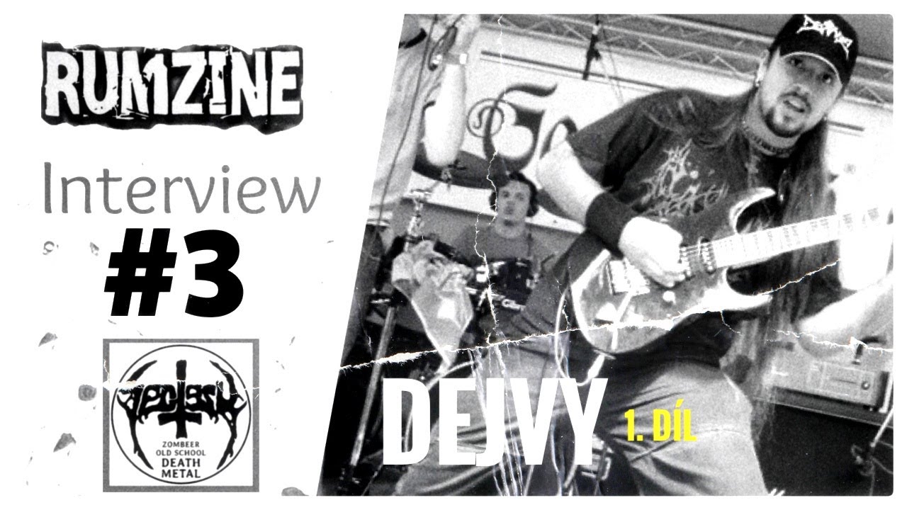 RUMZINE INTERVIEW #3 - Dejvy Krédl (SECTESY, SYMBTOMY) - Strašně rád plním lidem sny