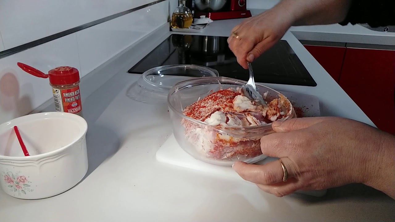 Lomo de cerdo al microondas