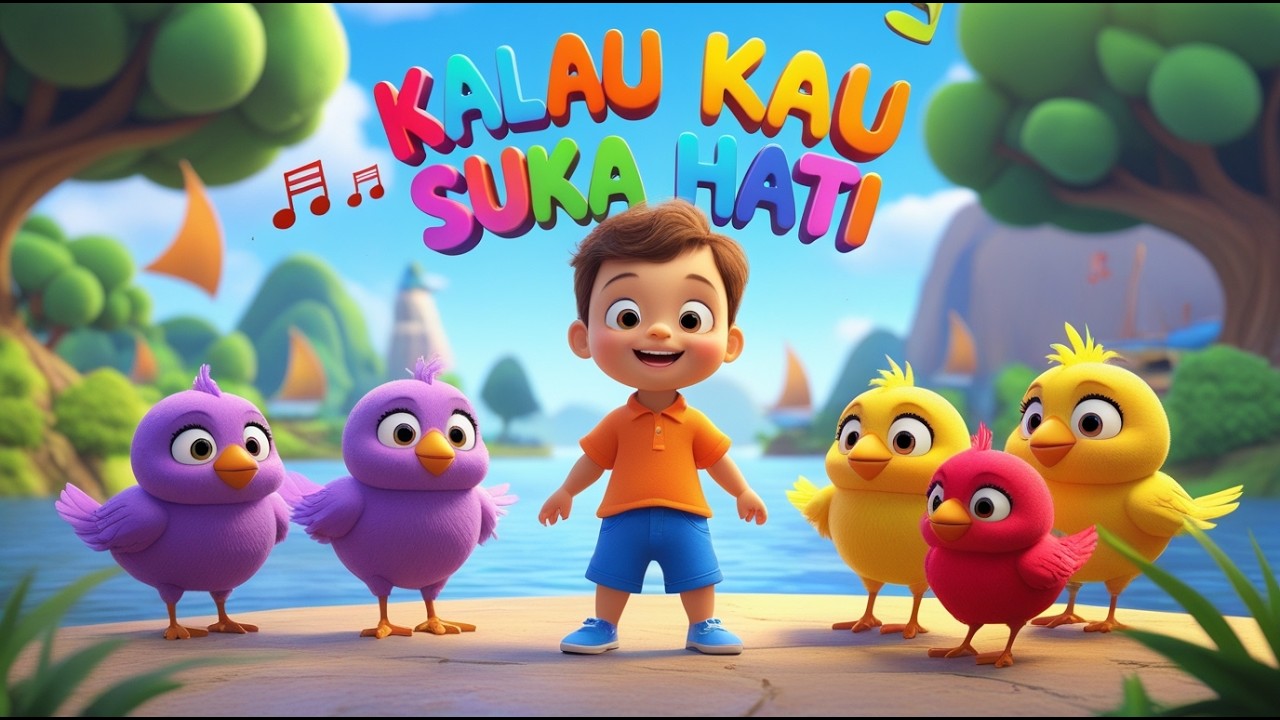KALAU KAU SUKA HATI - KUMPULAN LAGU ANAK DAN BALITA TERPOPULER | Roman Kids