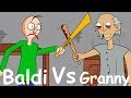 GRANNY THE HORROR GAME ANIMATION #14 : Baldi VS Granny (Parody)