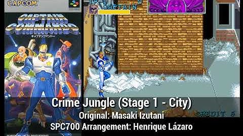 Captain Commando (SNES) - Stage 1 (SPC700 Arrangement)