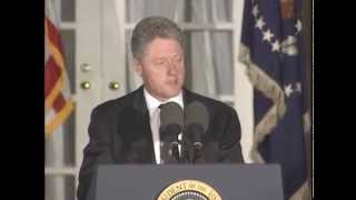 President Clinton's Remarks on the Death of PM Rabin (1995)