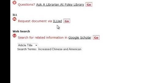 Database Searching Using Academic Search Complete