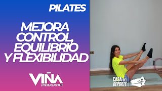 Pilates - Mejora Control, Equilibrio Y Flexibilidad Con Estos Ejercicios De Pilates - Viña