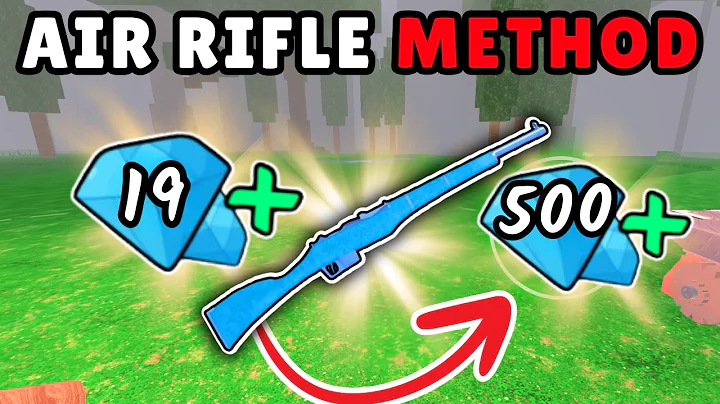 AIR RIFLE ONLY to Get 500 DIAMONDS FAST | 99 Nights in the Forest