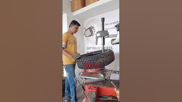 scratch Less Tyre fitting with Hunter RFT System #wheelalignment #wheelbalancing #hunterengineering