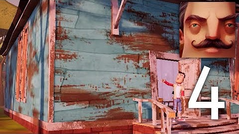 Hello Neighbor - Gameplay Walkthrough Part 4 - Finale, Ending (iOS, Android)