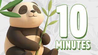 10 Minute Panda Timer with relaxing music screenshot 1