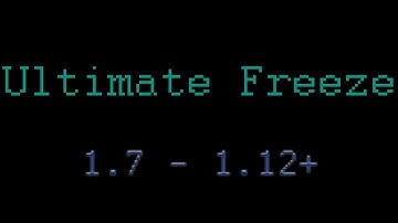 Ultimite Freeze - Plugin Tutorial/Overview