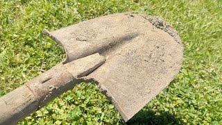 Few people know the secret of grandfather's old shovel. A brilliant idea in a few minutes