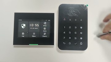 Staniot 433Mhz Wireless Touch Keyboard 2Pcs RFID Card Arm Or Disar