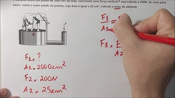 Princípio de Pascal - Exercício