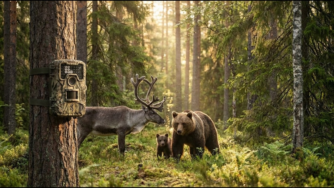 10 Minutes of the BEST Trail Camera Clips you will EVER see! 2025 year!