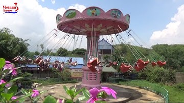 Du Lịch Hồ Núi Cốc Khám Phá Trò Chơi Đu Quay Hay Nhất Hồ Núi Cốc | Vietnam Tours