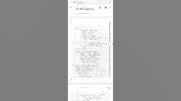 Ex-9A ll Triangle ll All questions Solution For class 9 ll #shorts#solution#notes
