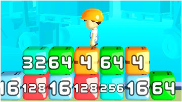 2048 Stacks - Gameplay Walkthrough - reach 512