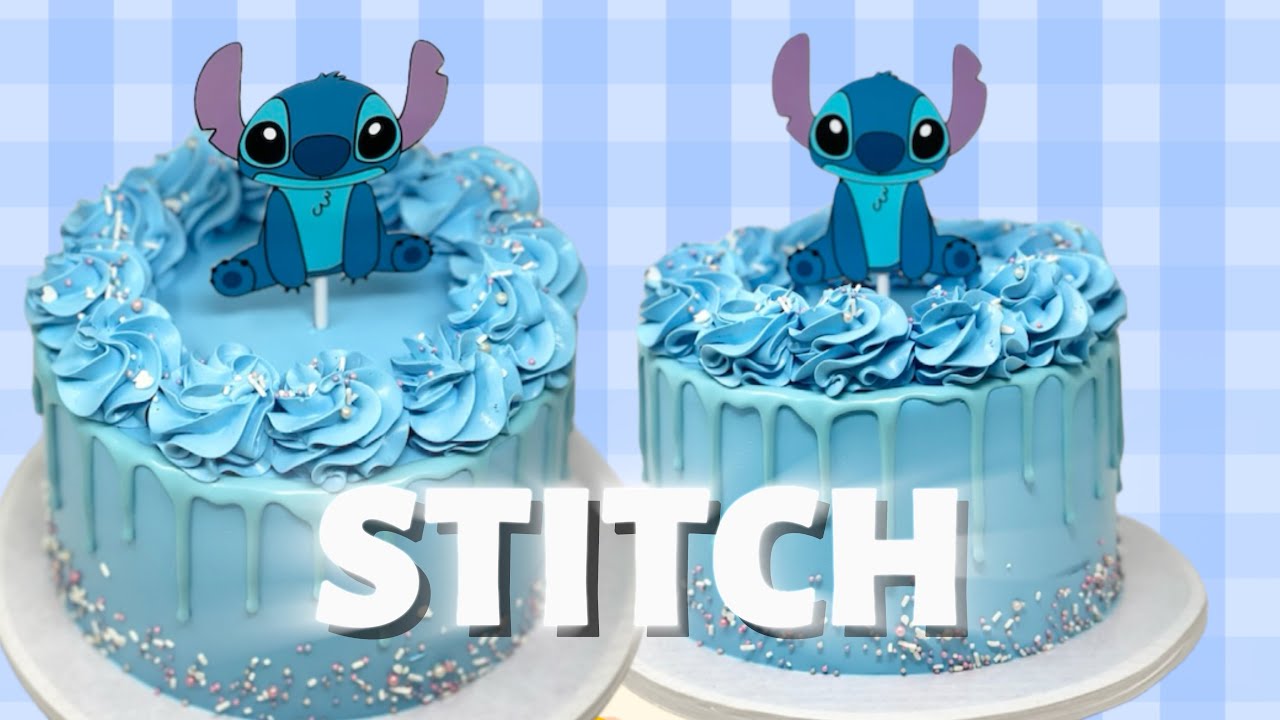 PASTEL DECORADO STITCH | EN VIVO