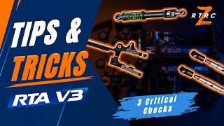 RTA V3 / 3 Essential Points to Check on Your Setup #FOCUS n°1