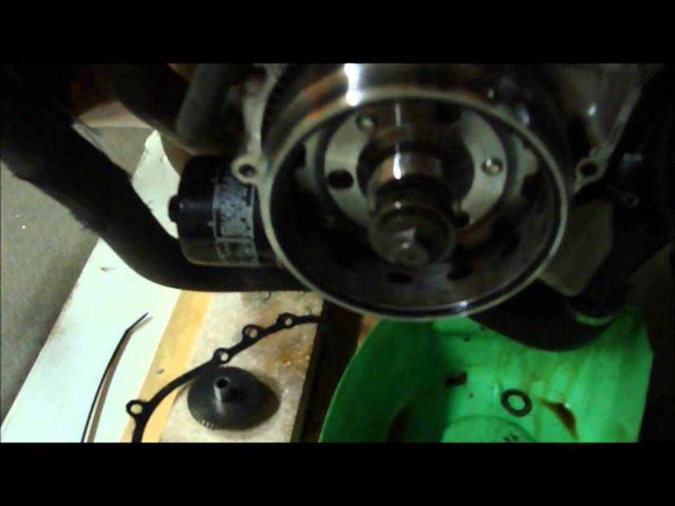 【C6362】TAKING OVER/JUST START 2005 ZX-6R starter/starter clutch swap - YouTube