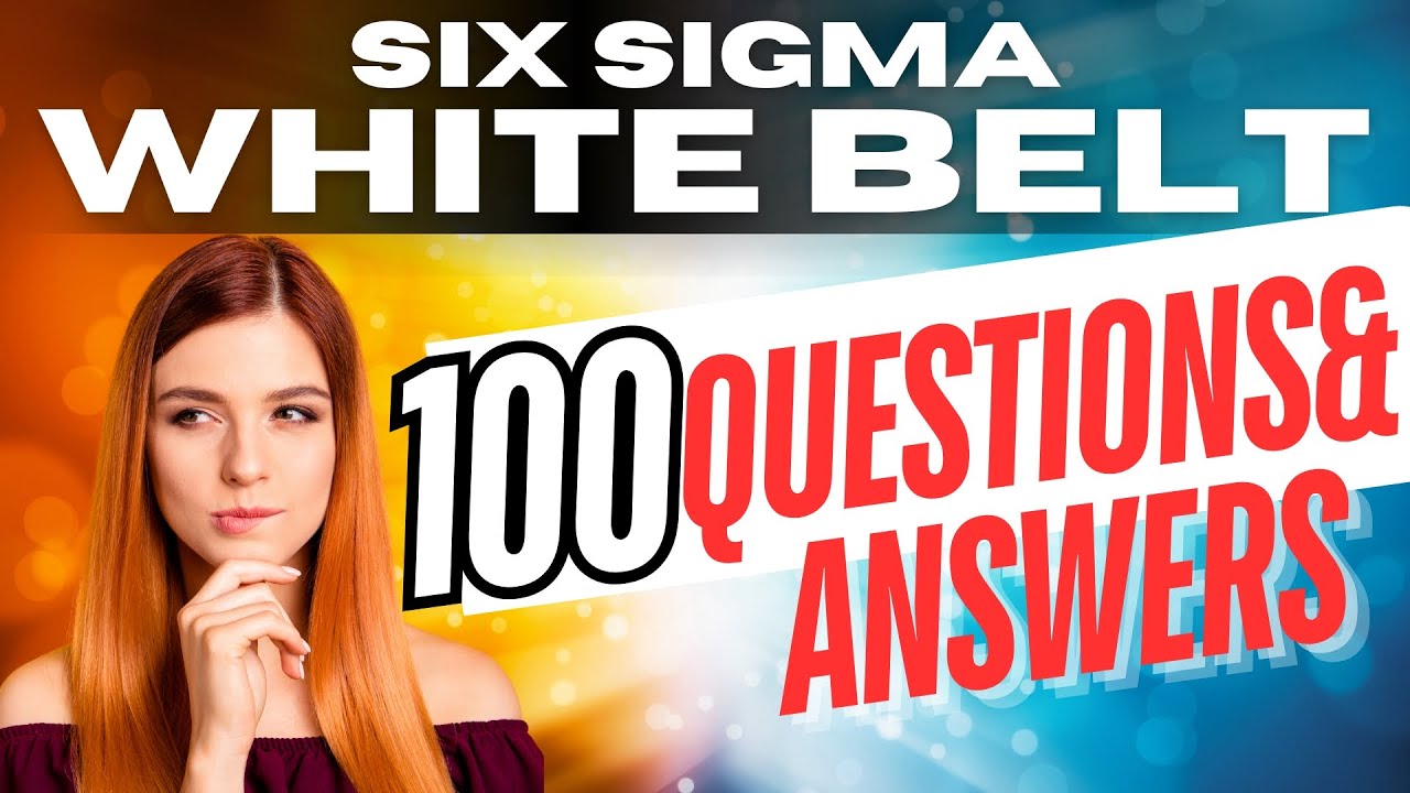 Lean Six Sigma White Belt exam questions and answers | Project Management Certification | Exam 2025