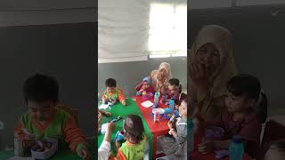 Paud Life  Lunch At School  Yasmin 3y 7m