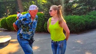 Отцвела сирень в моём садочке Танцы в парке Горького Харьков 2021