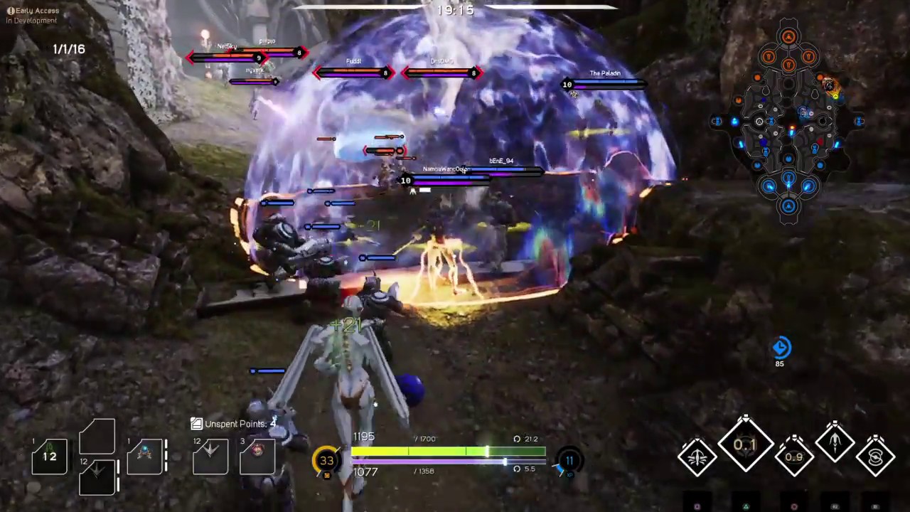 Paragon Muriel PS4 gameplay epic teamfight