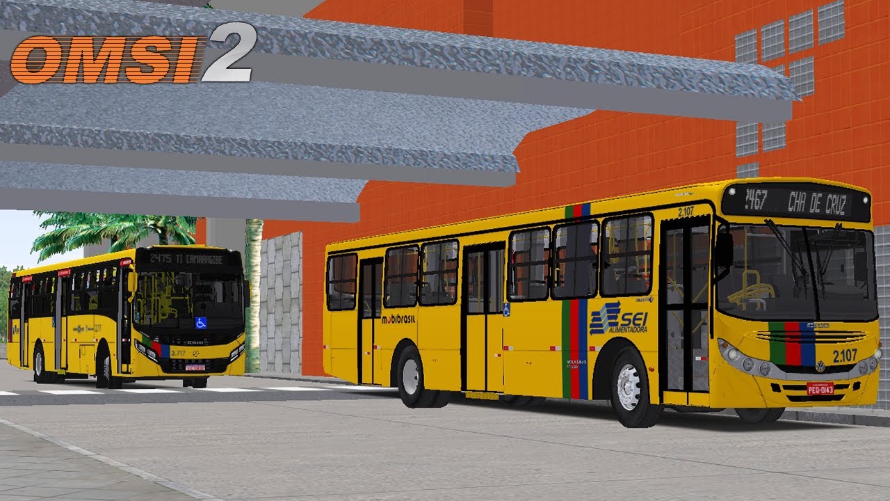 OMSI 2 Caio Apache Vip II Volkswagen 17.230 EOD | Mapa Grande Recife L2467 Chã de Cruz/TI.Camaragibe