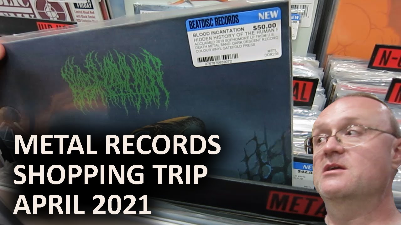 METAL Record Shopping Trip in Sydney!