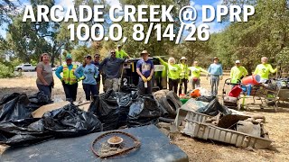 Arcade Creek Cleanup DPRP 100 0 26