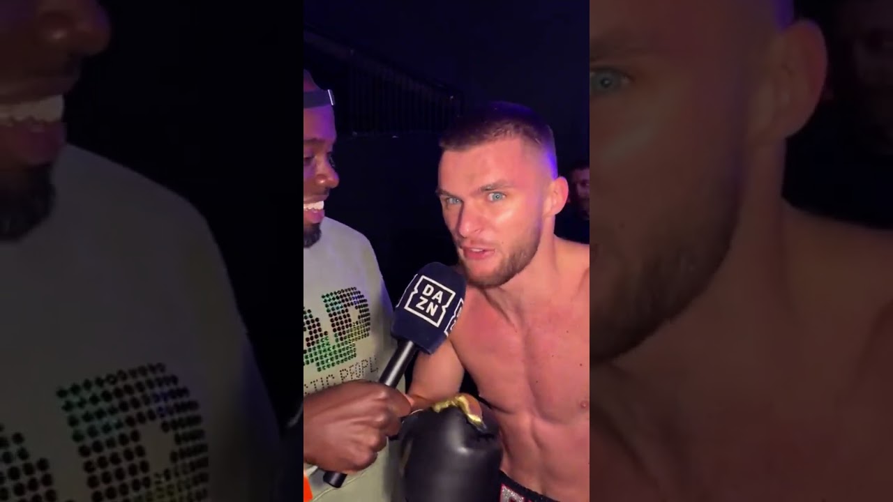 💥 Ed Matthews REACTS to KNOCKING OUT Swarmz in one round!