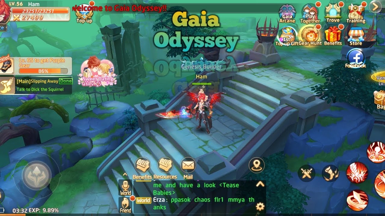 Gaia Odyssey Gameplay