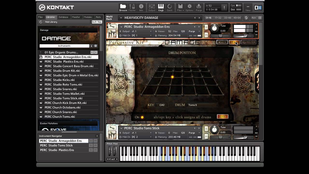 Heavyocity damage percussion Heavyocity damage percussion