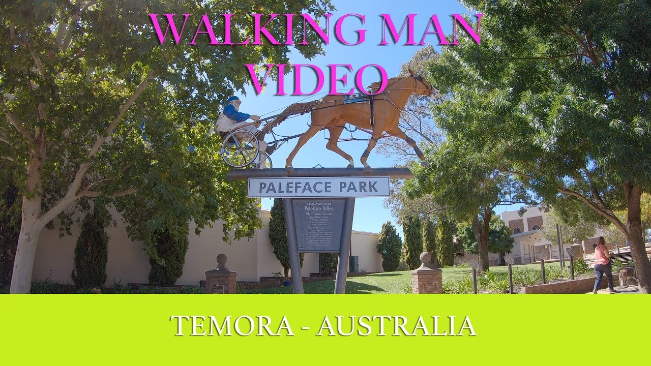 4K Walking around in Temora enjoying the sunny weather - Australia Tourism