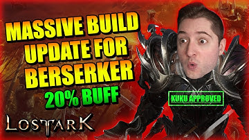 THE ULTIMATE BUILD BREAKDOWN FOR BERSERKERS Technique / Mayhem for Kakul-Saydon legion raid Lost Ark