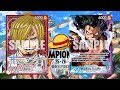 Milan Regional Top 8 | PRB Sanji VS UP Luffy | OP12.5 | One Piece Card Game