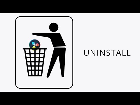 How to completely UNINSTALL DaVinci Resolve